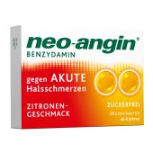 NEO-ANGIN Benzydamin akute Halsschmerzen Zitrone