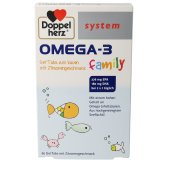 Doppelherz system Omega-3 family Gel-Tabs