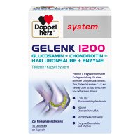 DOPPELHERZ Gelenk 1200 system 30 Kaps.+30 Tabl.