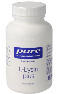 PURE ENCAPSULATIONS L-Lysin plus Kapseln