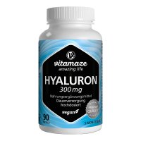 HYALURONSÄURE 300 mg hochdosiert vegan Kapseln