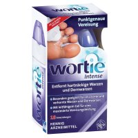 WORTIE Intense gegen Warzen u.Dornwarzen Spray+Gel