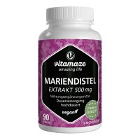 MARIENDISTEL 500 mg Extrakt hochdosiert vegan Kps.