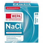 WEPA NaCl Inhalationslösung 0,9% 20 Ampullen à 5 ml