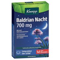 KNEIPP Baldrian Nacht 700 mg Filmtabletten