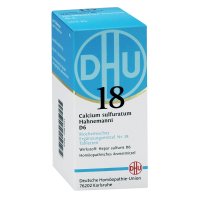 BIOCHEMIE DHU 18 Calcium sulfuratum D 6 Tabletten