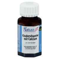 NATURAFIT Kindervitamine m.Calcium Lutschtabletten