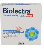 BIOLECTRA Magnesium 243 mg forte Orange Brausetab.