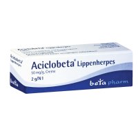 ACICLOBETA Lippenherpes Creme