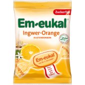 EM-EUKAL Bonbons Ingwer Orange zuckerfrei