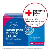 NARATRIPTAN Migräne STADA 2,5 mg Filmtabletten