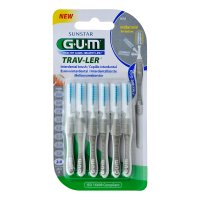 GUM TRAV-LER 2,0mm Kerze grau Interdental+6Kappen